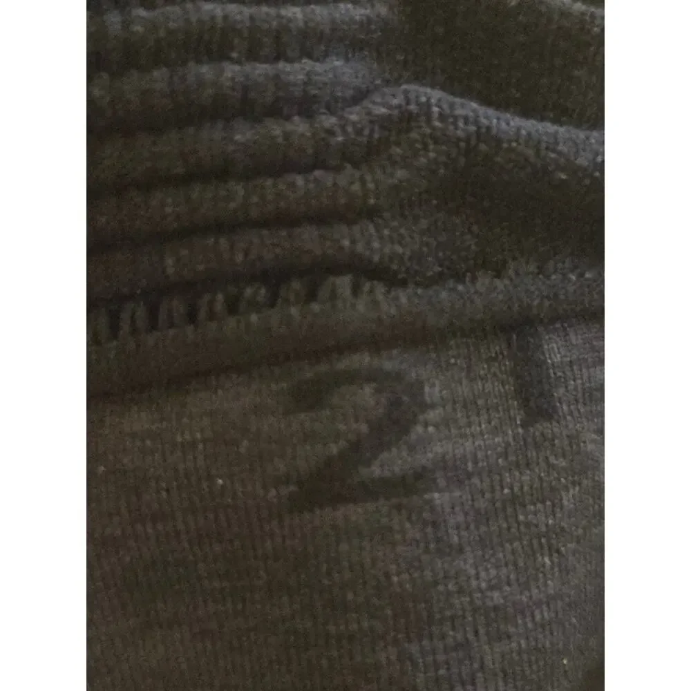 Lululemon In The Flow Crop II Heathered Black Seamless Crop Leggings Size 2